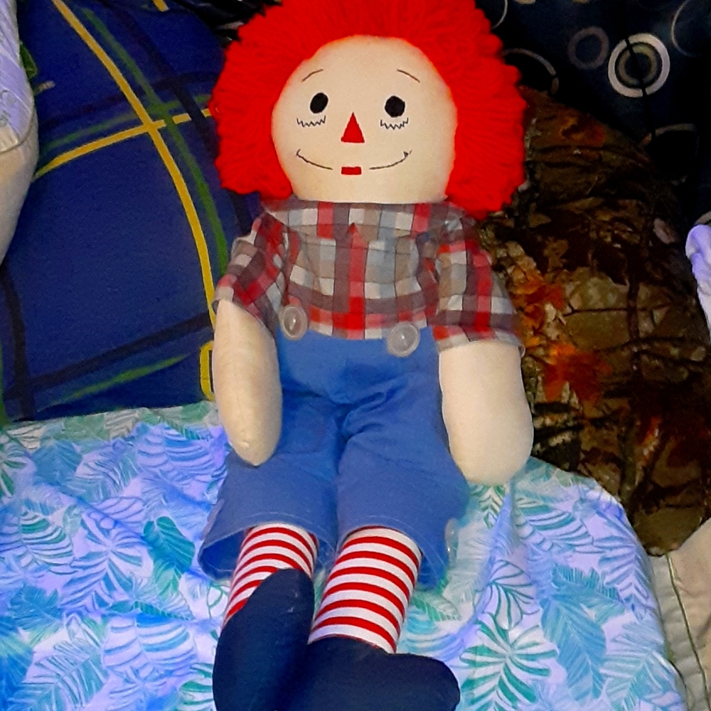 VINTAGE Raggedy Ann Andy Doll